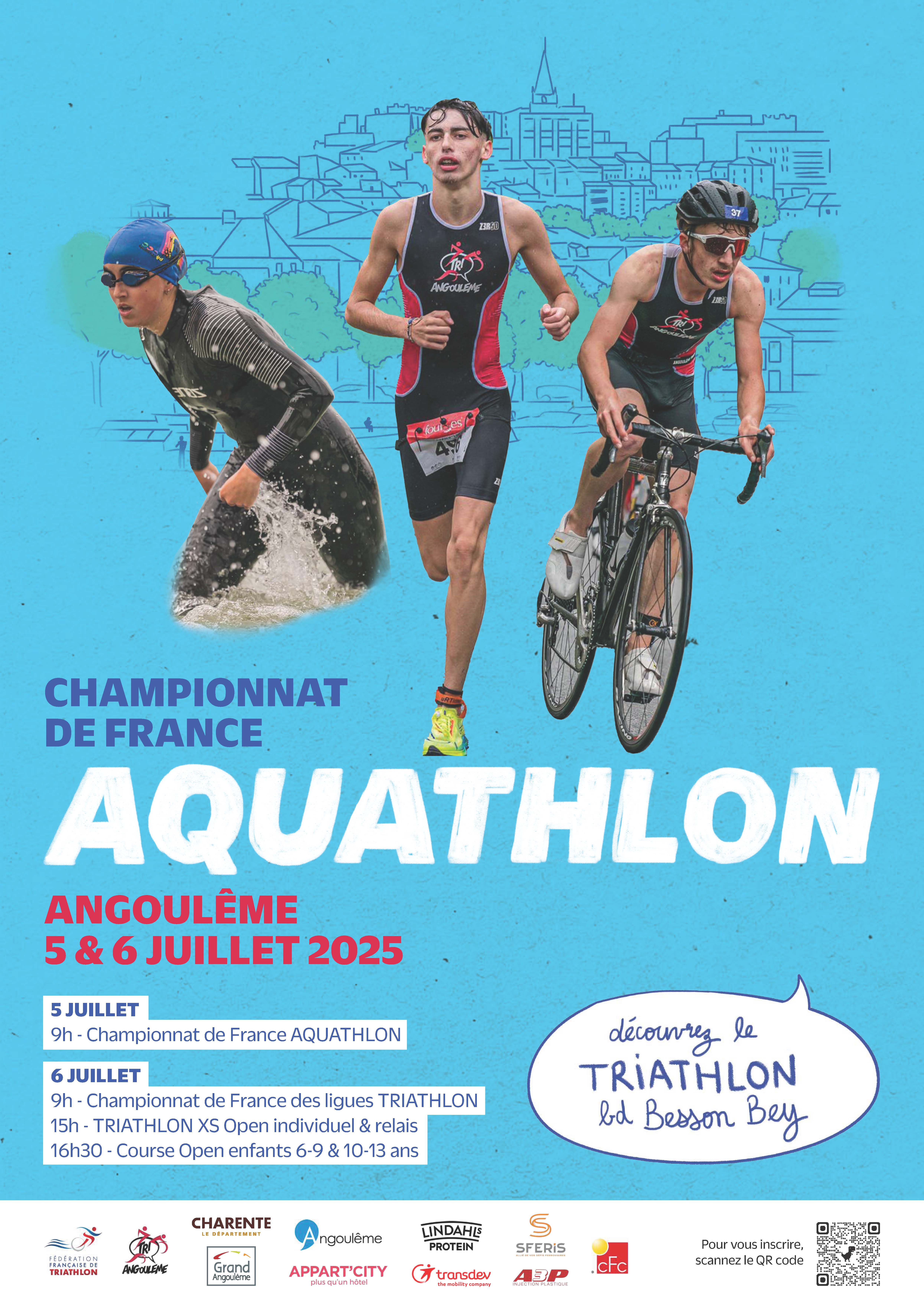 Image Championnat de France d'Aquathlon