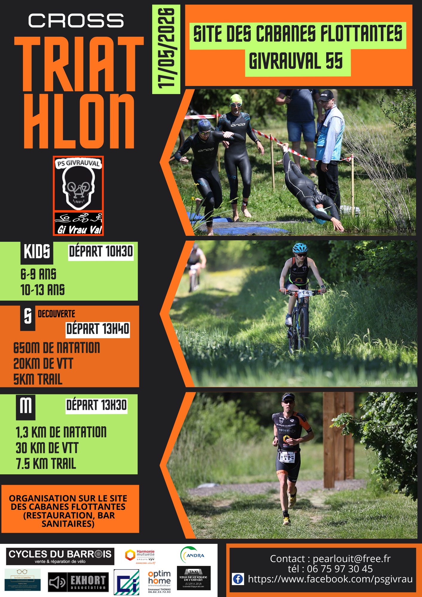Image Cross Triathlon des Cabanes Flottantes - Givrauval (55)