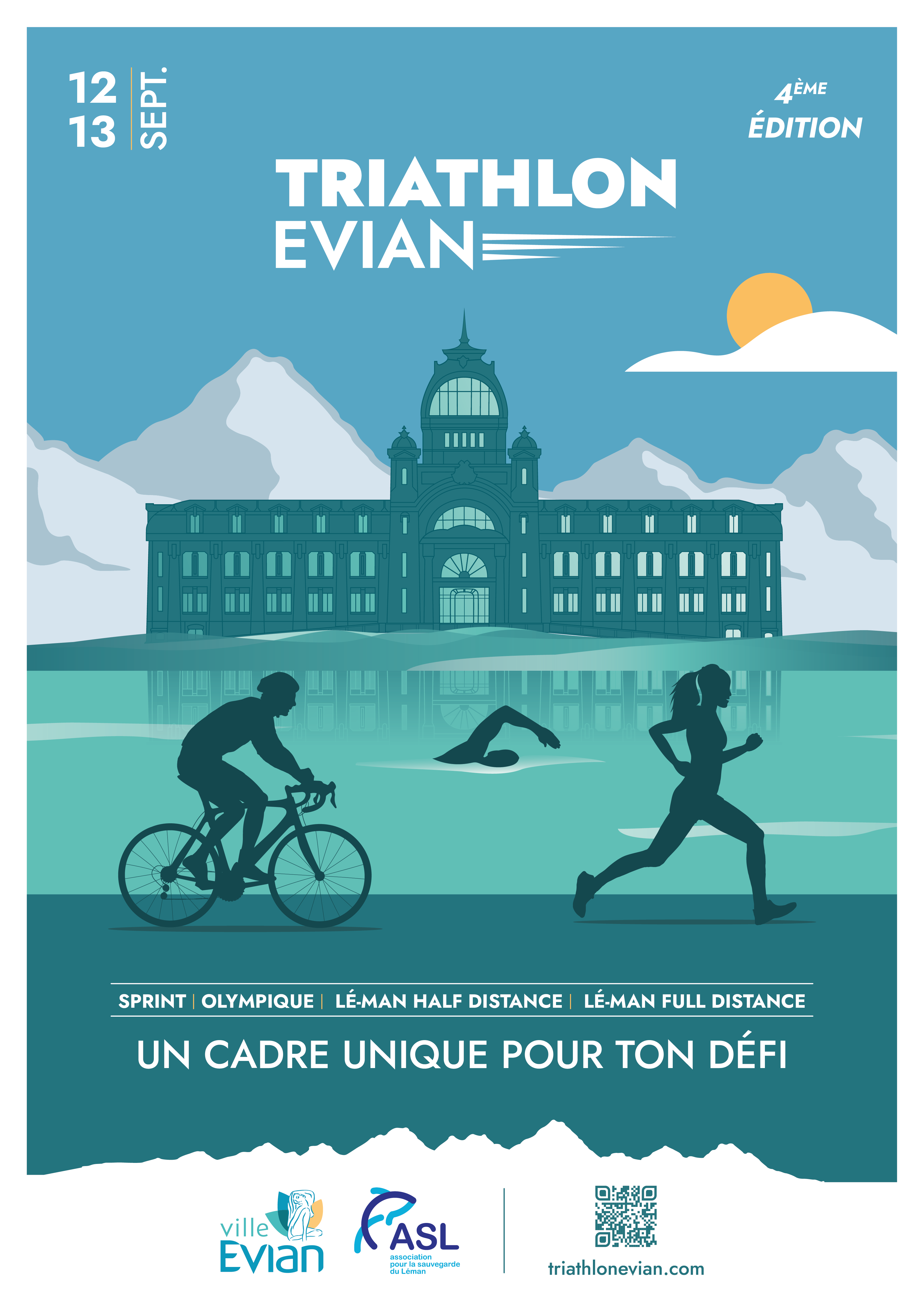 Image Triathlon d'Evian (74)