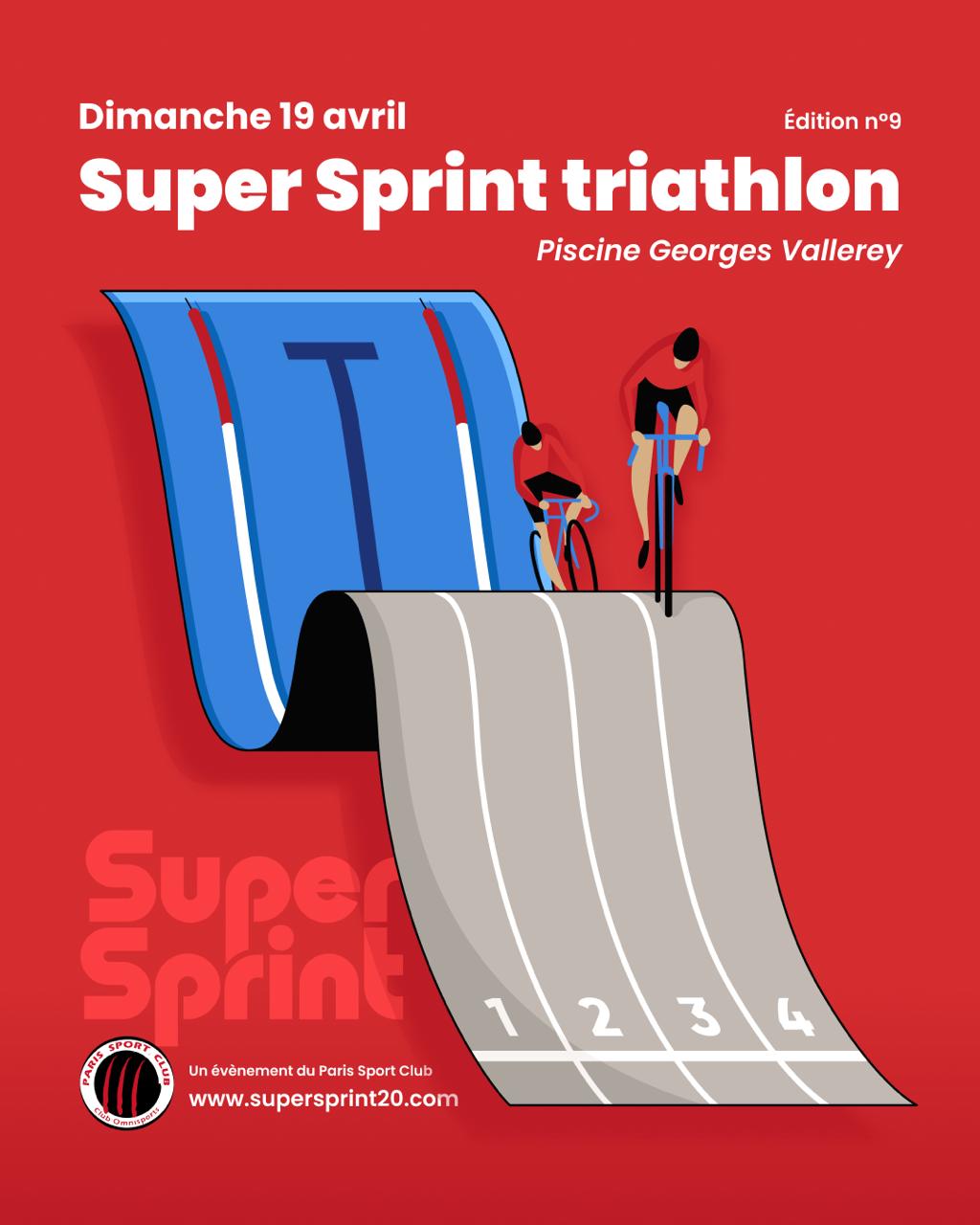 Image Triathlon Super Sprint Paris 20ème (75)