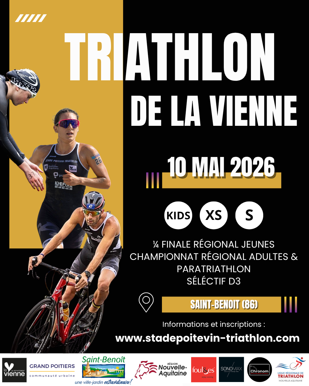 Image Triathlon de la Vienne - Saint Benoit (86)