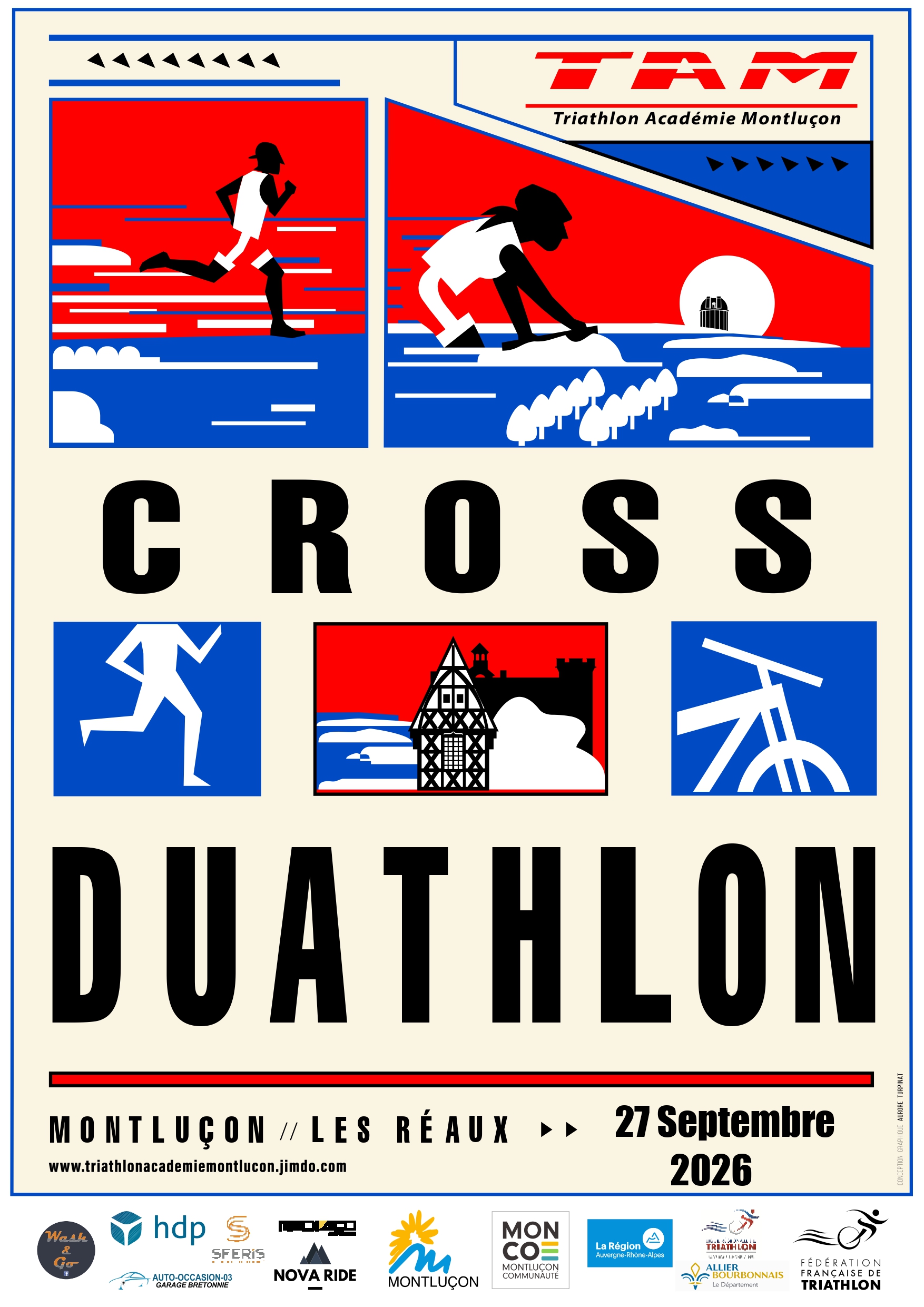 Image Cross Duathlon des Réaux - Montluçon (03)