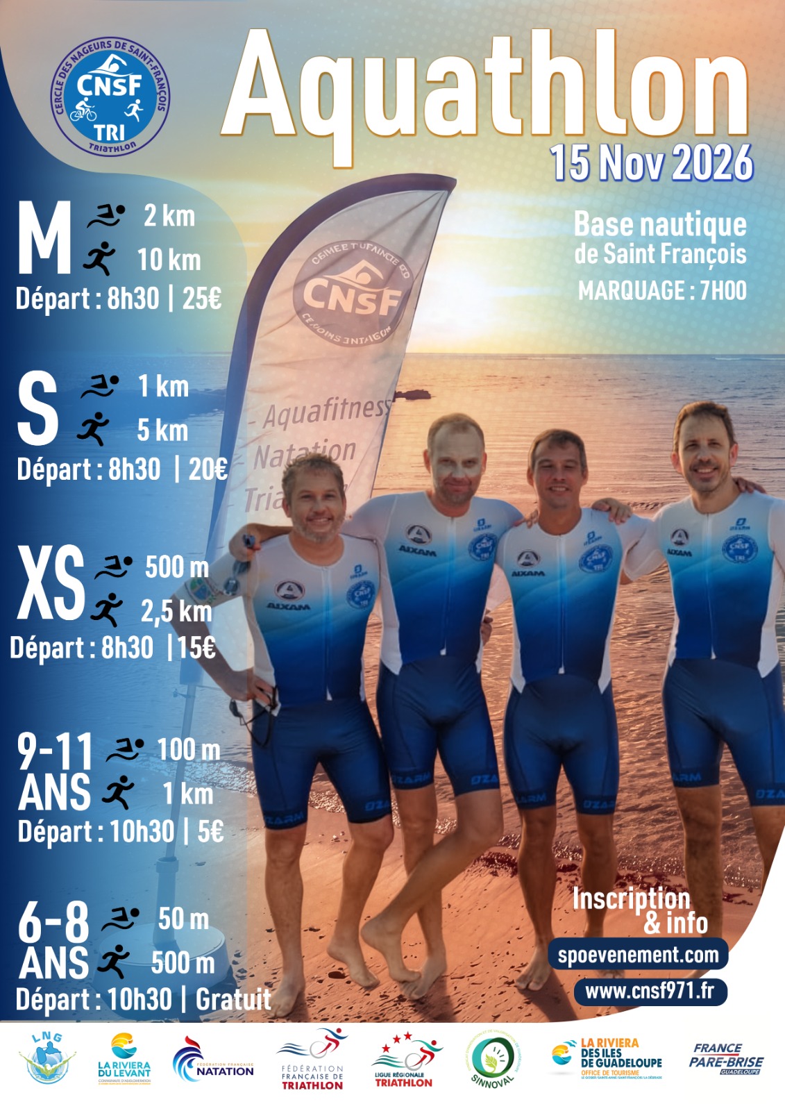 Visuel de Aquathlon de Saint François (971)