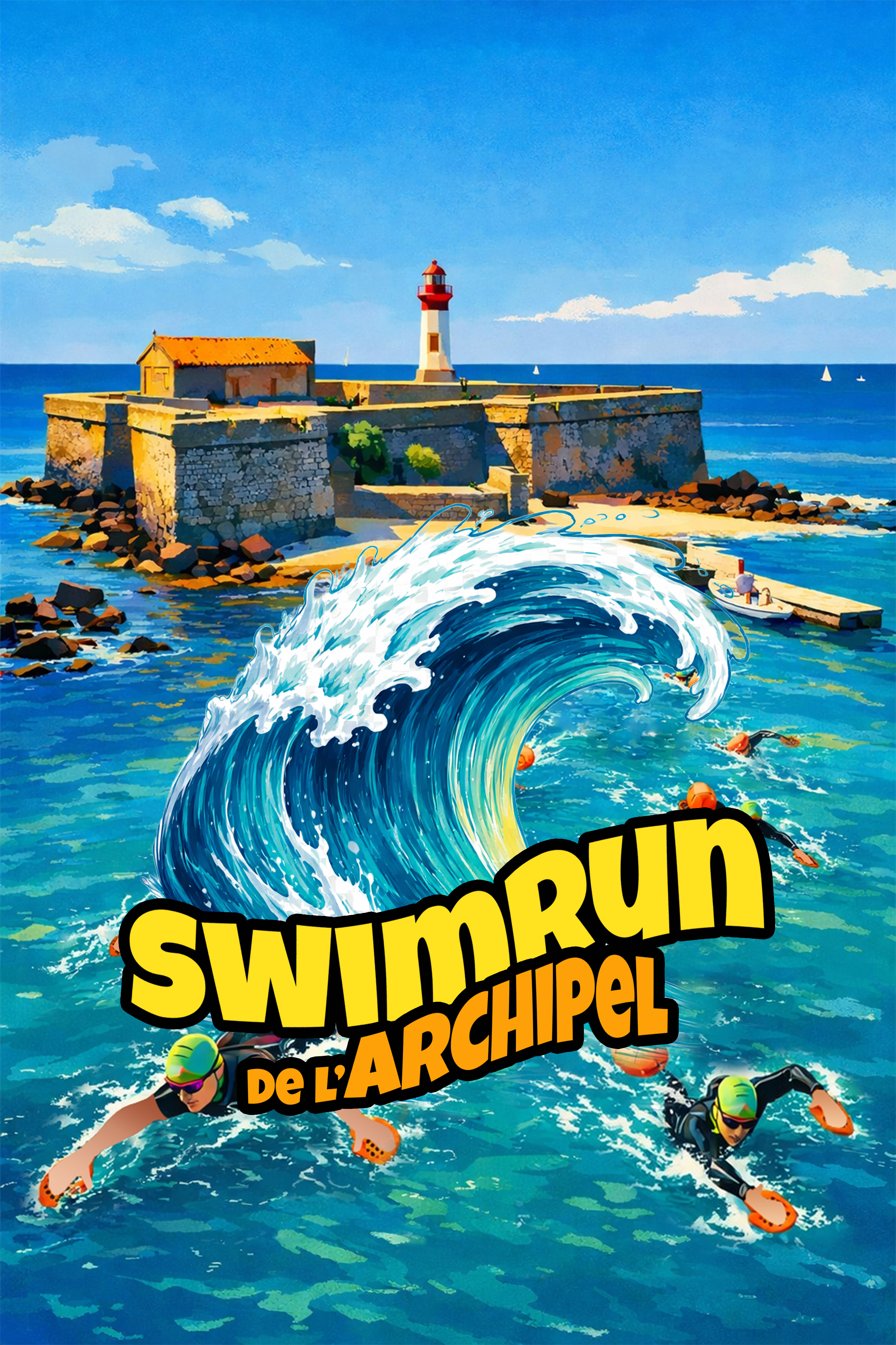 Image SwimRun de l'Archipel - Agde (34)
