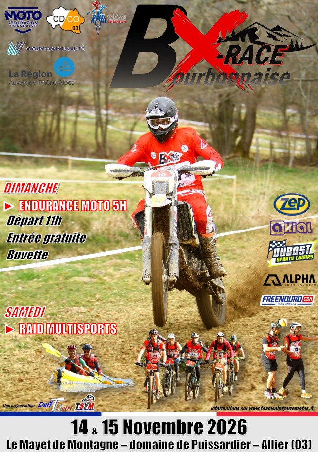Logo Bourbonnaise X Race 2026