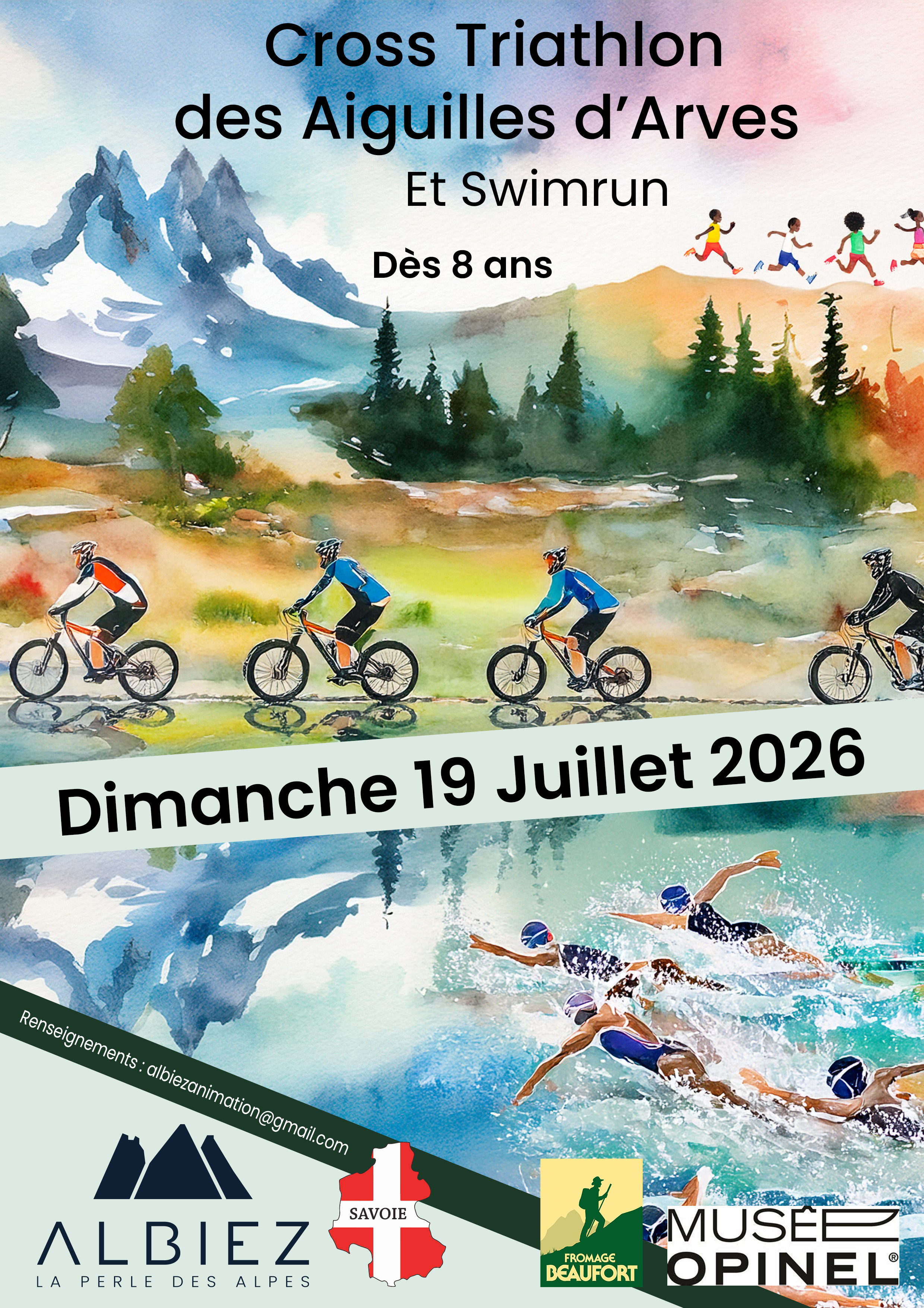 Image Cross Triathlon et SwimRun des Aiguilles d'Arves - Albiez Montrond (73)