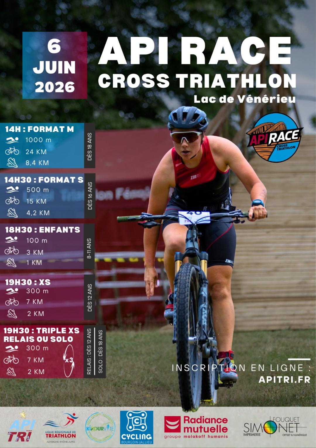 Logo APIRACE CROSS TRIATHLON