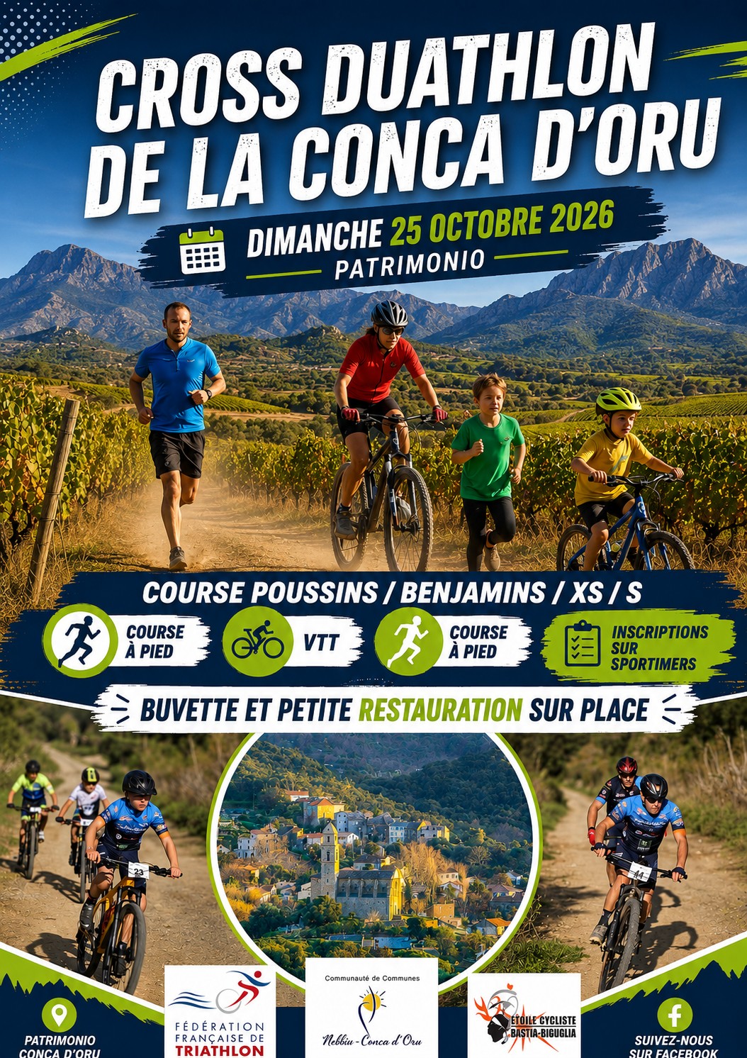 Logo CROSS DUATHLON DE LA CONCA D'ORU