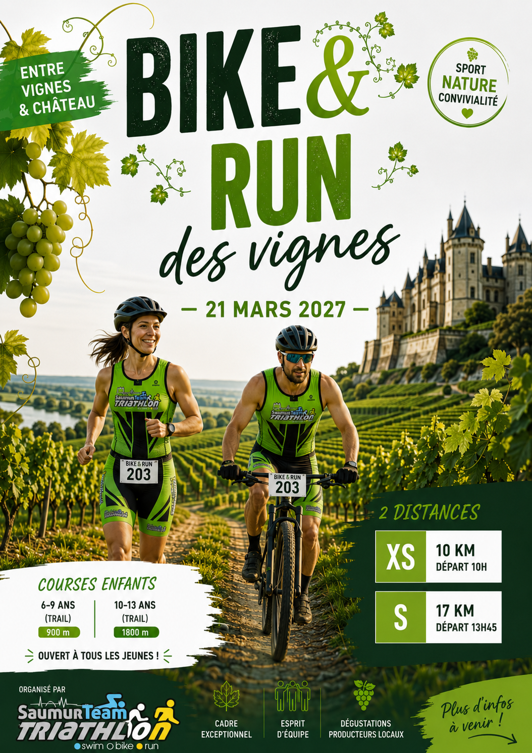 Visuel de Run and Bike des Vignes - Saumur (49)