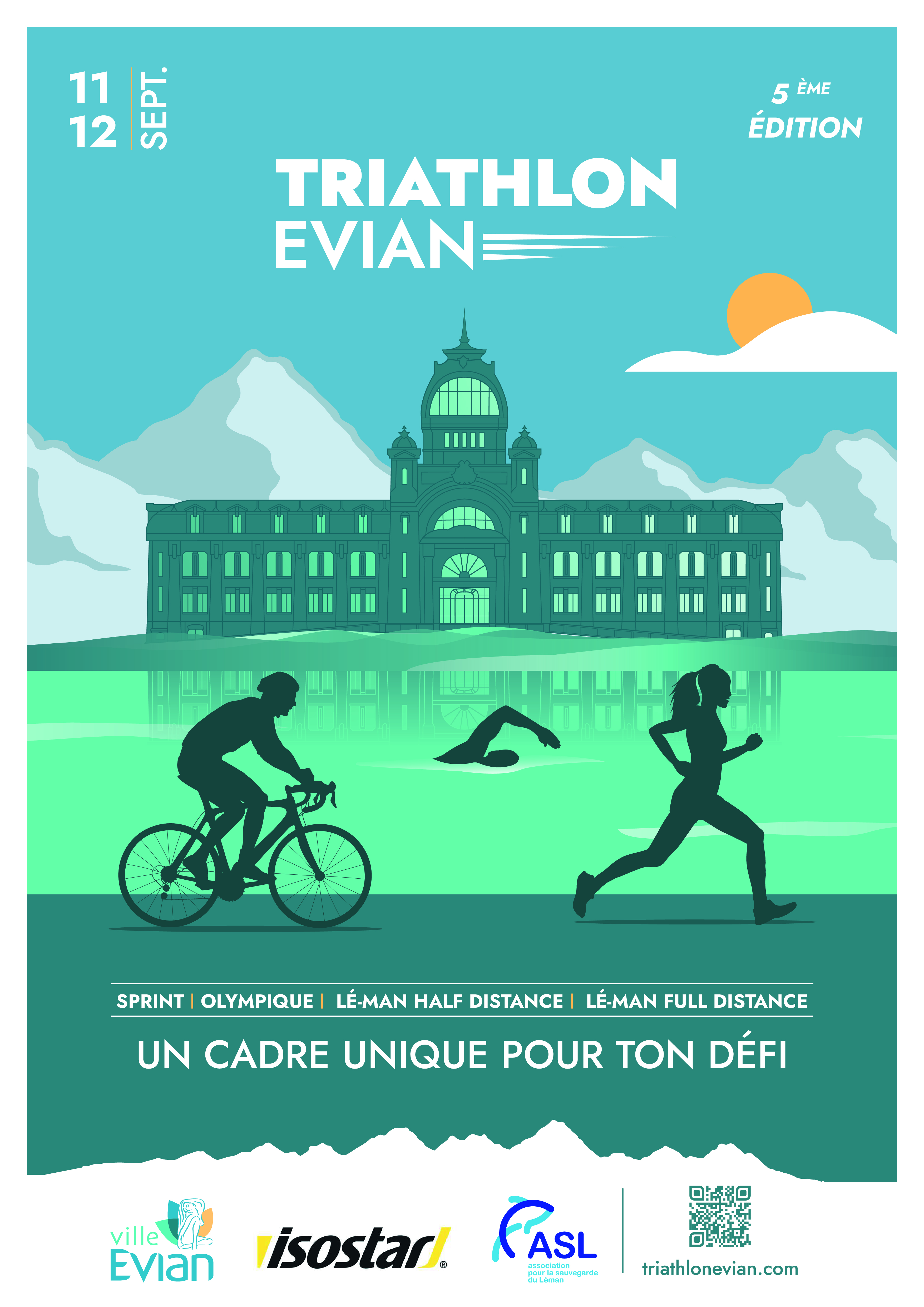 Visuel de Triathlon d'Evian (74)