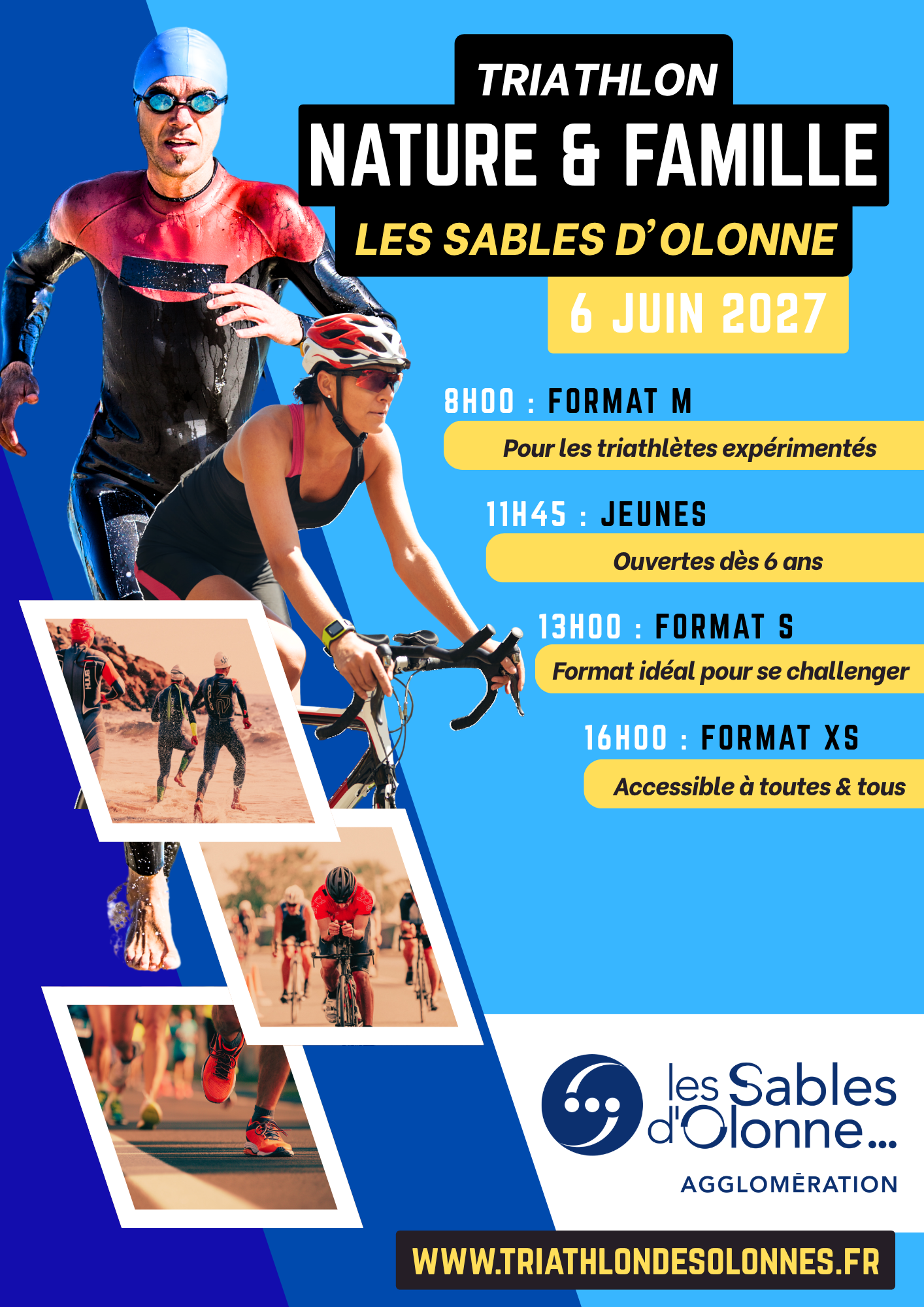 Visuel de Triathlon Nature et Famille des Sables d’Olonne (85)