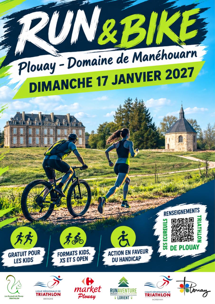 Visuel de Run and Bike de Plouay (56)