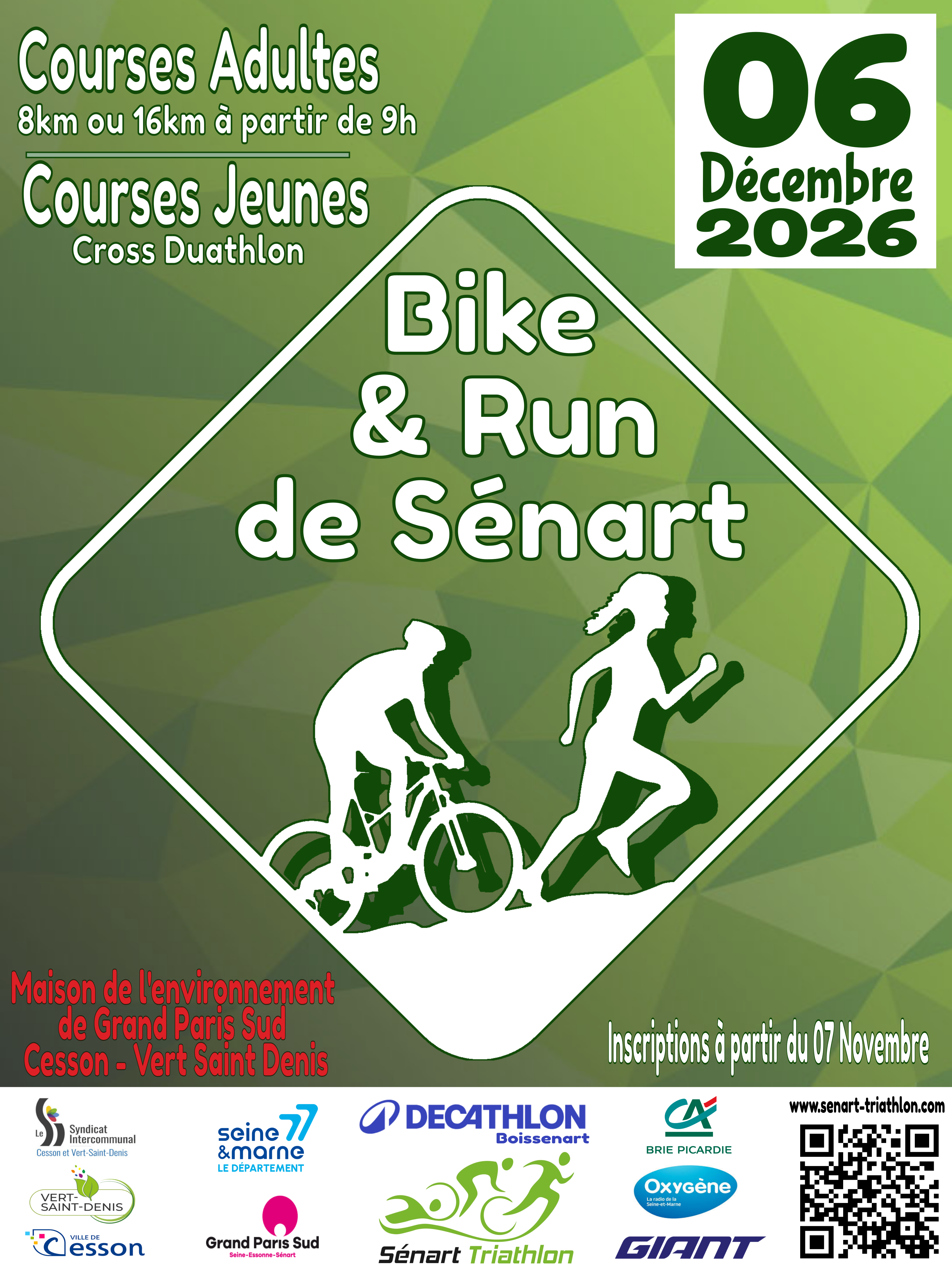 Visuel de Run and Bike de Sénart (77)