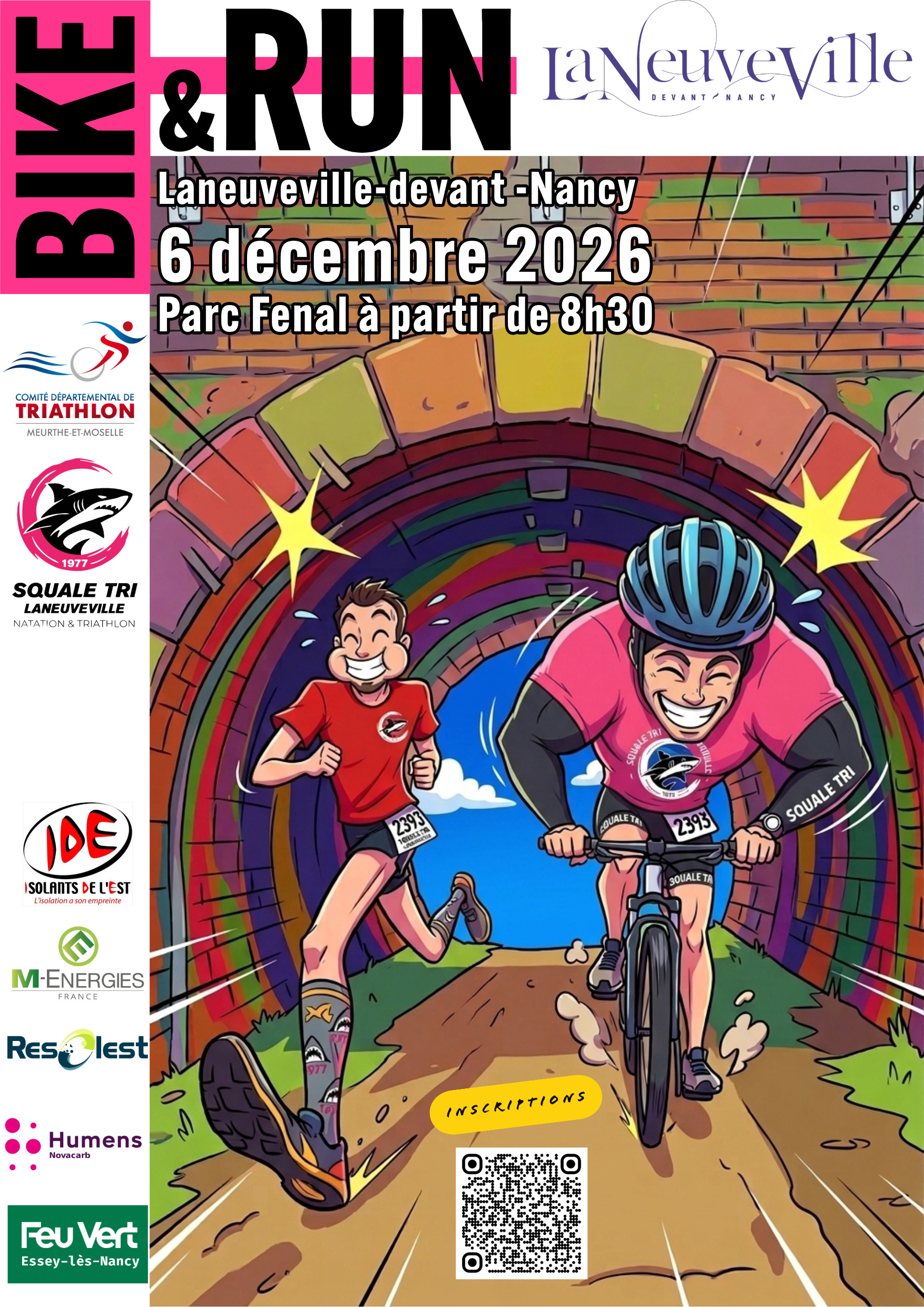 Visuel de Bike and Run LDNTRI - Laneuveville Devant Nancy (54)